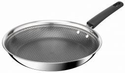 Сковорода Tefal Emotion+ Power, 28см, нержавіюча сталь, серцевина-алюміній, хромована сталь, бакеліт