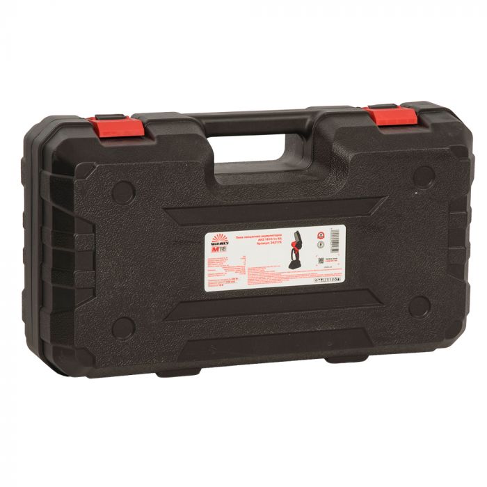 Пила ланцюгова акумуляторна Vitals AKZ 1810-1n Kit 18В 250Вт акб 1х1.3А·год шина 10см 1/4" 6м/с ЗП 1.3кг кейс