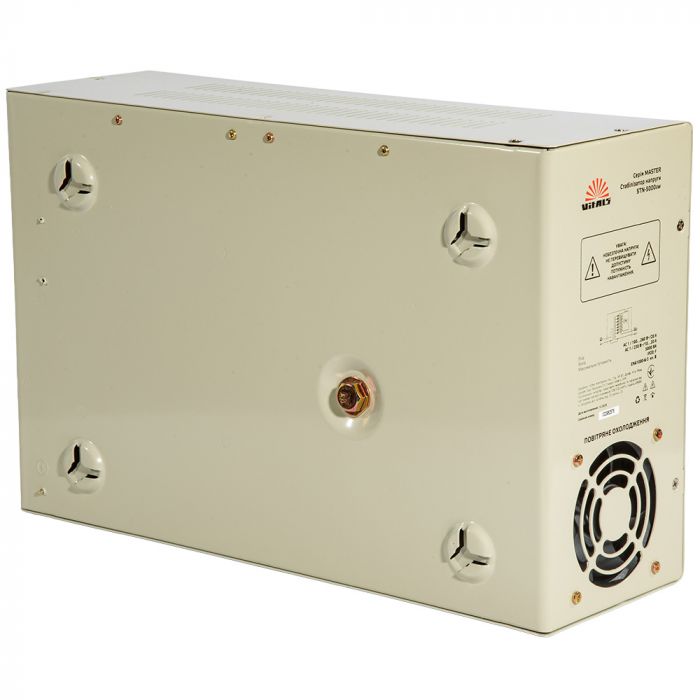Стабілізатор напруги Vitals Master STN-5000sw 3000Вт 5000ВА 100-260В однофазний 15кг