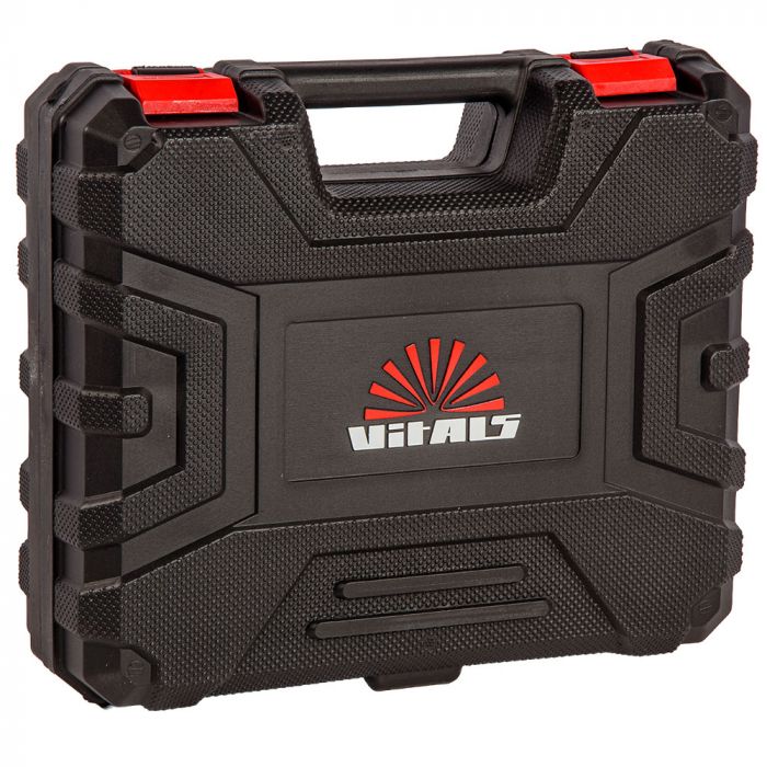 Шурупокрут-дриль акумуляторний Vitals Master AU 1835aq BL 18В 35Нм 500·1500об/хв кейс  0.81кг без АКБ та ЗП