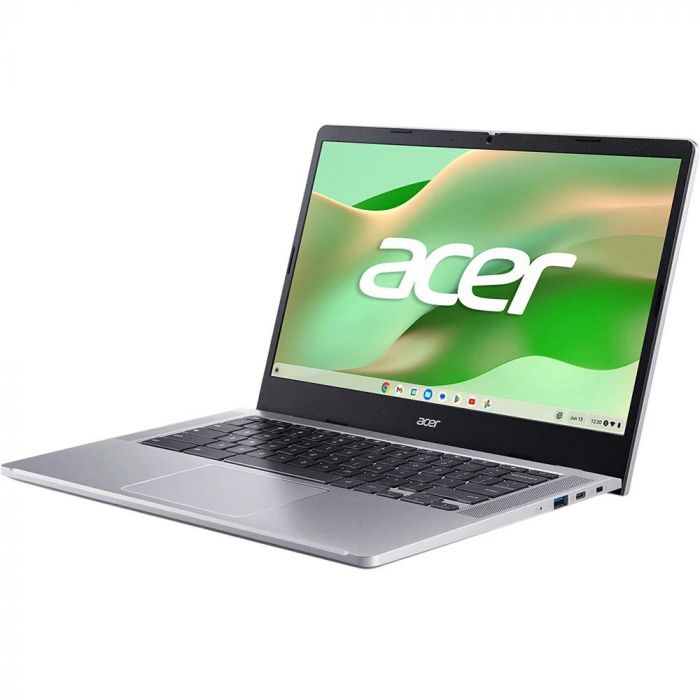 Ноутбук Acer Chromebook CB314-4H 14" FHD IPS, Intel i3-N305, 8GB, F128GB, UMA, ChromeOS, сріблястий