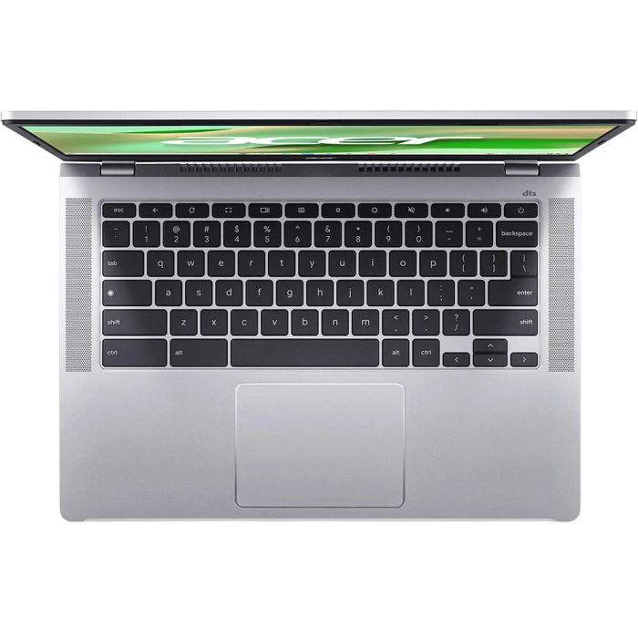 Ноутбук Acer Chromebook CB314-4H 14" FHD IPS, Intel i3-N305, 8GB, F128GB, UMA, ChromeOS, сріблястий