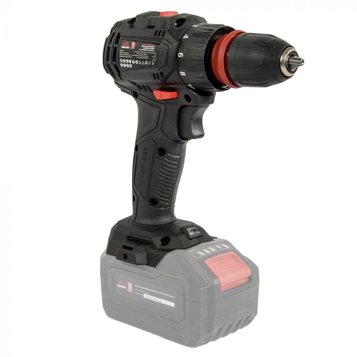 Шурупокрут-дриль акумуляторний Vitals Professional AU 1840 BSQC SmartLine+ 18В 40Нм 400·1500об/хв кейс без АКБ та ЗП