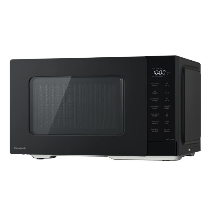 Мікрохвильова піч Panasonic, 24л, 900Вт, гриль, РК  дисплей, чорний