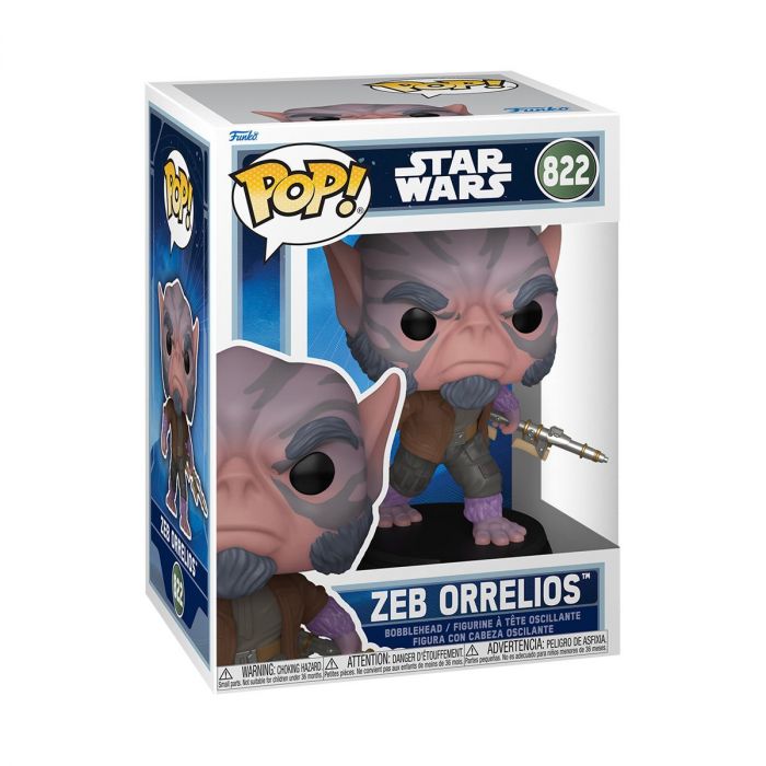 Фігурка Funko POP Star Wars: Mandalorian & Grogu - Zeb Orrelios