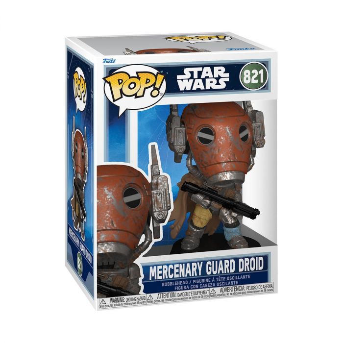 Фігурка Funko POP Star Wars: Mandalorian & Grogu - Mercenary Guard Droid
