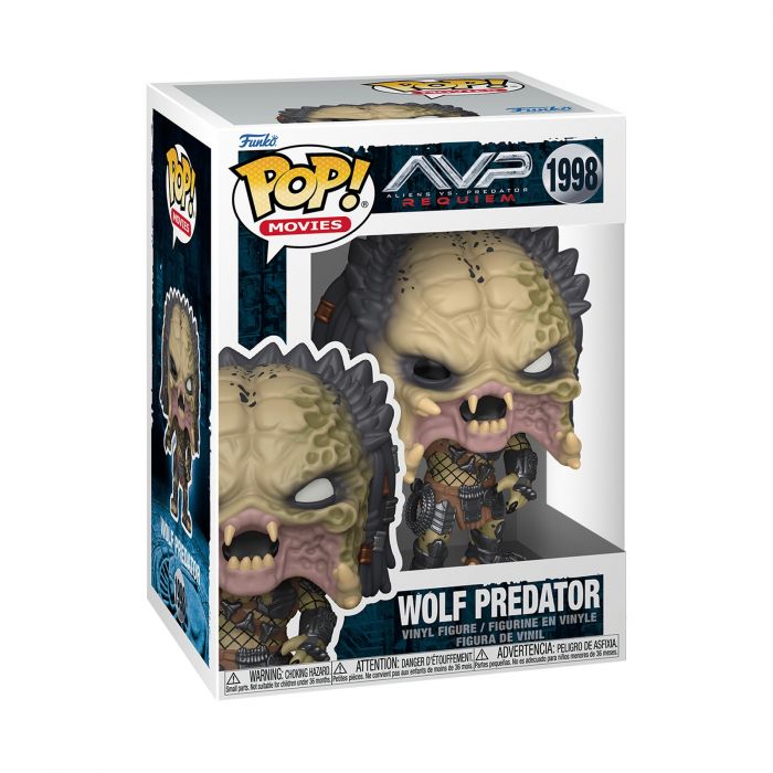 Фігурка Funko POP Movies: Predator S3 - Wolf Predator w/chase