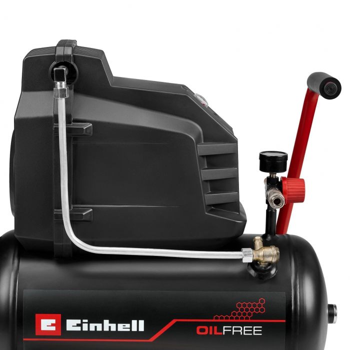 Компресор повітряний Einhell TC-AC 190/24/8 I OF, безолійний, 21500Вт, 25л, 190л/хв, 8бар, 20.78кг