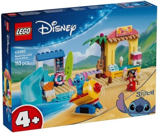 Конструктор LEGO Disney Classic Веселощі на пляжі з Ліло і Стічем