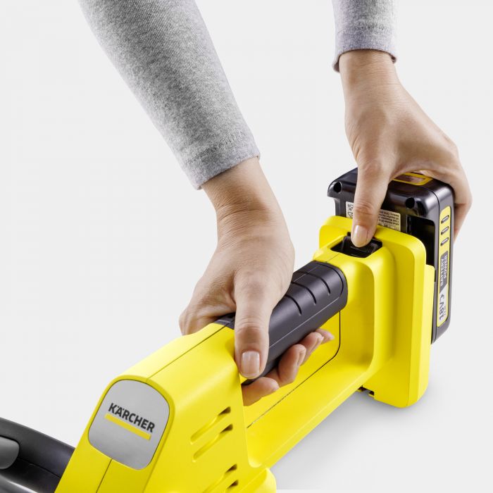 Кущоріз акумуляторний Karcher HGE 3-18 18В лезо 50см крок різу 22мм 2.41кг без АКБ та ЗП