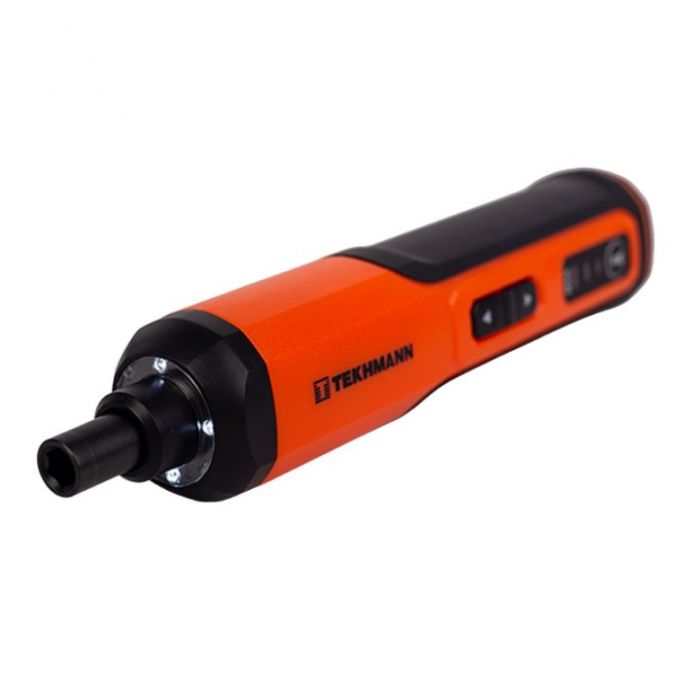 Викрутка акумуляторна Tekhmann TCS-3.6/2000 KIT 3.6В 1х2А·год 5Нм 250об/хв 0.25кг кейс