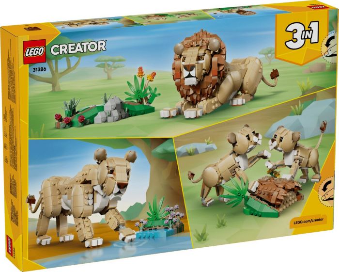 Конструктор LEGO Creator Дикі тварини: Величний лев