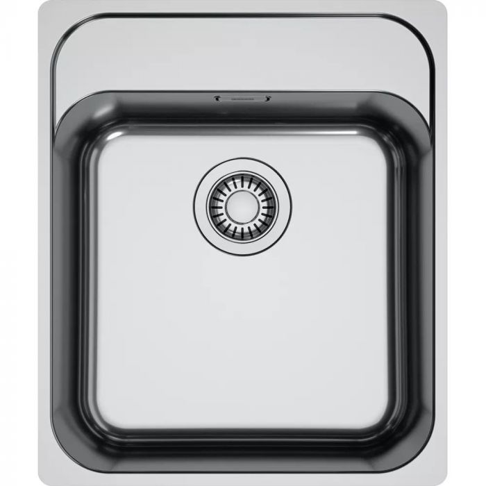 Комплект - мийка SRX 210-40 TL нерж. сталь, 127.0703.298 і подрібнювач харч. відходів SLIM 50, 134.0715.098, вкл. Сифон