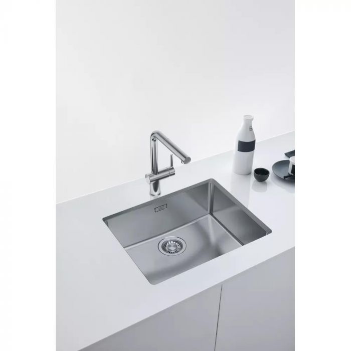 Комплект - мийка MRX 110-50 нерж. сталь, 122.0598.741 і подрібнювач харч. відходів SLIM 50, 134.0715.098, вкл. Сифон