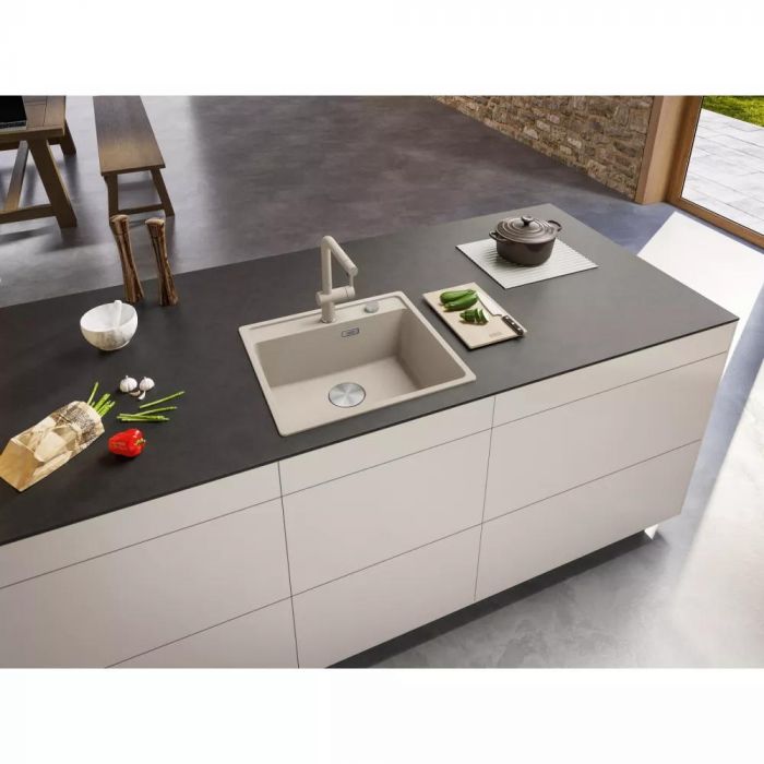 Комплект - мийка MRG 610-52 TL фраграніт, сахара, 114.0668.901 і подрібнювач харч. відходів SLIM 50, 134.0715.098, вкл. Сифон