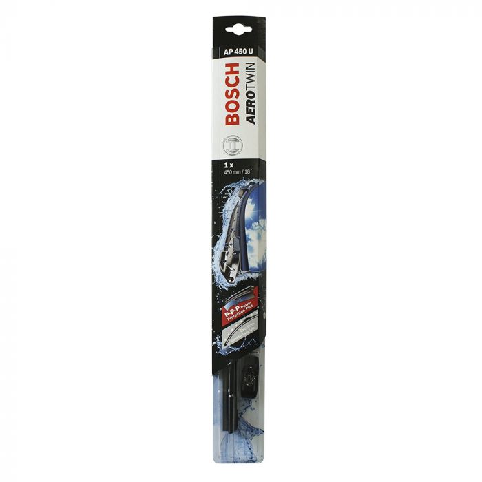 Склоочисник BOSCH Twin безкаркасний 450мм (3 397 006 945)