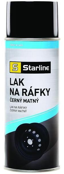 Фарба-спрей для дисків Starline ACST040 чорна матова 400мл
