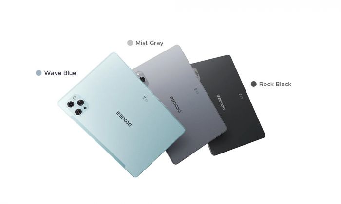 Планшет Doogee Tab G6 11" 6ГБ, 256ГБ, LTE, 8000мА•год, Android, чорний