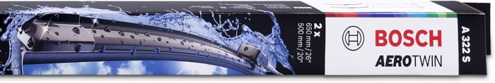Склоочисник BOSCH Aerotwin безкаркасний комплект 650/500мм (3 397 014 422)