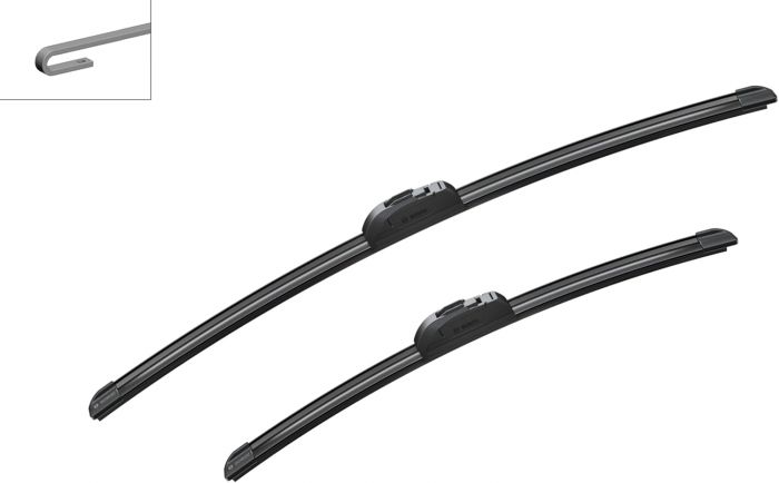 Склоочисник BOSCH Aerotwin безкаркасний комплект 600/450мм (3 397 014 421)