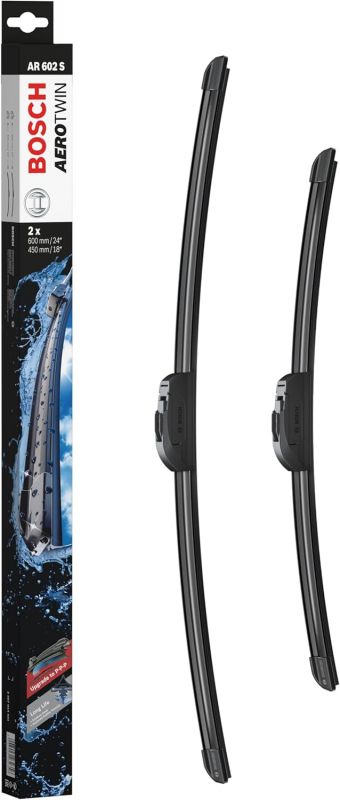 Склоочисник BOSCH Aerotwin безкаркасний комплект 600/450мм (3 397 014 421)