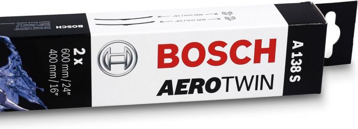 Склоочисник BOSCH Aerotwin безкаркасний комплект 600/400мм (3 397 014 138)