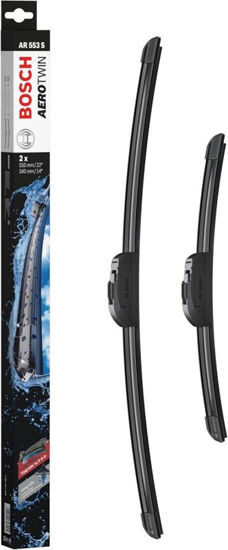 Склоочисник BOSCH Aerotwin безкаркасний комплект 550/340мм (3 397 007 589)