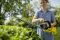 Кущоріз акумуляторний Karcher HGE 2-18 18В лезо 45см крок різу 18мм 2.34кг без АКБ та ЗП