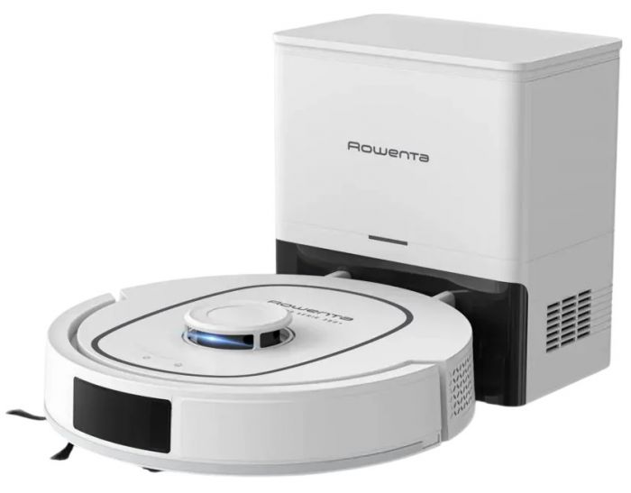 Робот-пилосос Rowenta миючий X-PLORER Serie 380+, 8000ПаВт, h=9.5см, 0.28л, конт пил -0.22л, автон. робота до 120хв, білий