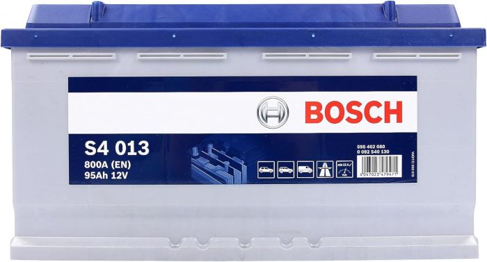 Акумулятор Bosch S4 12В 95А·год 800А R+ (0 092 S40 130)