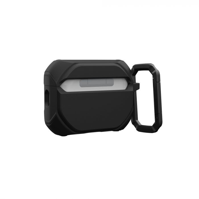 Чохол UAG для AirPods Pro (Gen 3, 2025) with Built-in Phone Stand, Monarch, Black/Silver