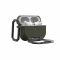 Чохол UAG для AirPods Pro (Gen 3, 2025) with Built-in Phone Stand, Monarch, Olive Drab/Silver