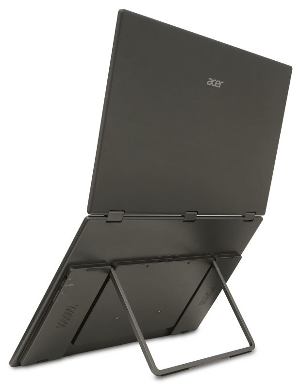Монітор портативний Dual Portable Acer 18.5" PD193QEbmiuux miniHDMI, 2xUSB-C, MM, IPS, 100Hz, 4ms
