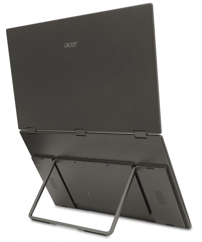 Монітор портативний Dual Portable Acer 18.5" PD193QEbmiuux miniHDMI, 2xUSB-C, MM, IPS, 100Hz, 4ms