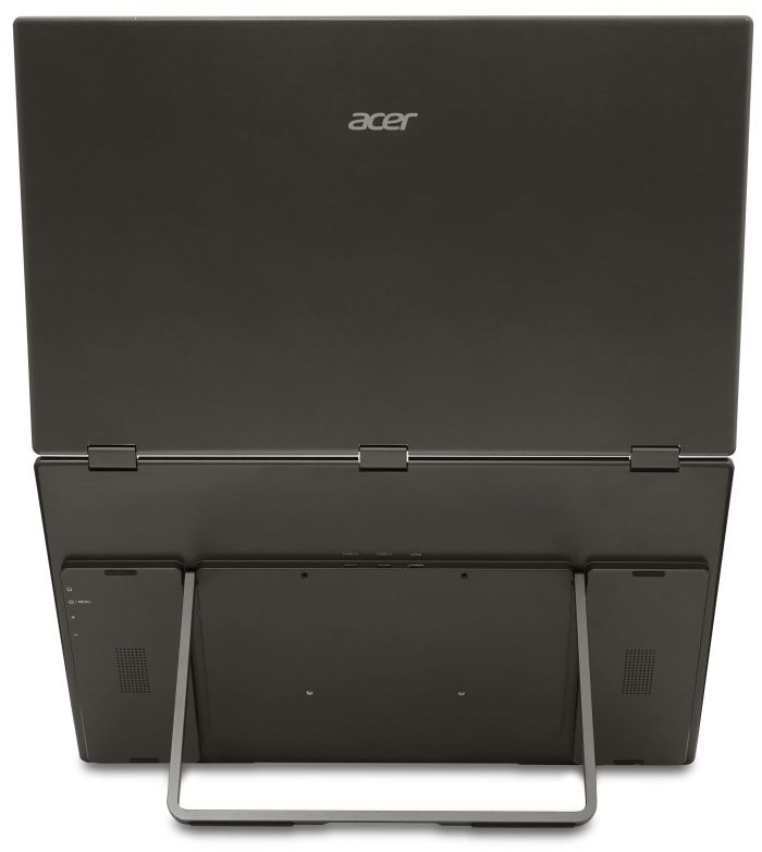 Монітор портативний Dual Portable Acer 18.5" PD193QEbmiuux miniHDMI, 2xUSB-C, MM, IPS, 100Hz, 4ms