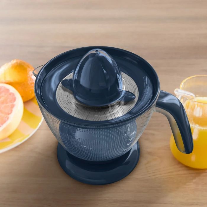 Соковитискач Tefal Morning Blue цитрус-прес 25Вт, чаша-0.8л, пластик, синій
