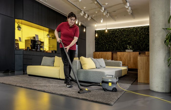 Пилосос професійний Karcher T 7/1 Classic 850Вт 235мБар контейнер 7л сухе прибирання 3.5кг