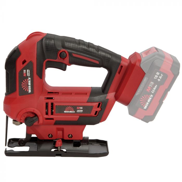 Лобзик акумуляторний Vitals Master Ef 1885с BL 18В 0-3000об/хв хід 18мм 2.07кг без АКБ та ЗП