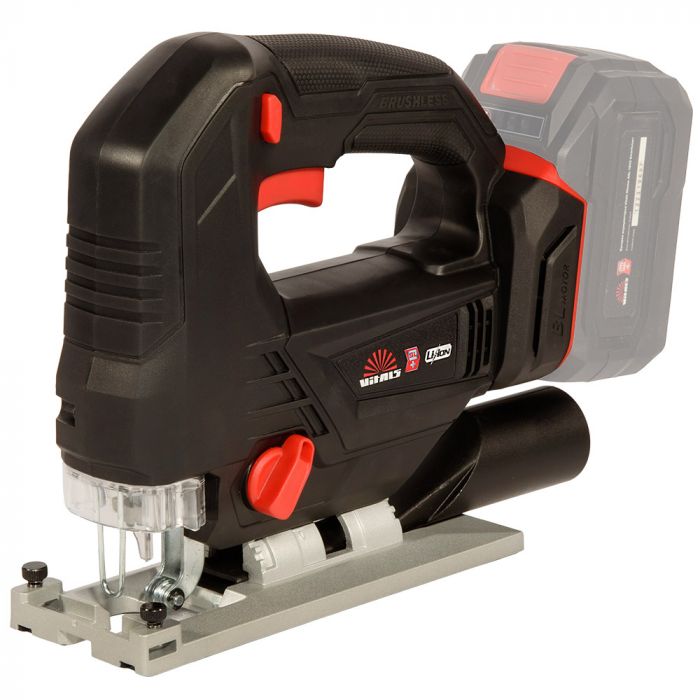 Лобзик акумуляторний Vitals Professional AEf 18135l BL SmartLine+ 18В 0-2700об/хв хід 25.4мм 1.77кг без АКБ та ЗП