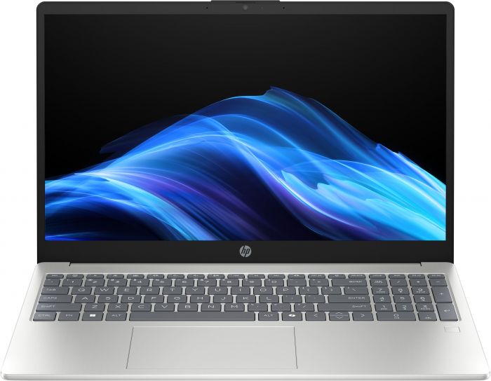 Ноутбук HP 15-fd1005ua 15.6" FHD IPS AG, Intel 7-150U, 16GB, F512GB, UMA, DOS, сріблястий