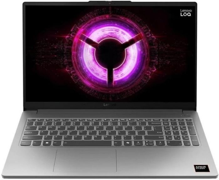 Ноутбук Lenovo LOQ-15ARP10E 15.6" FHD IPS AG, AMD R5-150, 16GB, F512GB, NVD3050-6, DOS, сірий