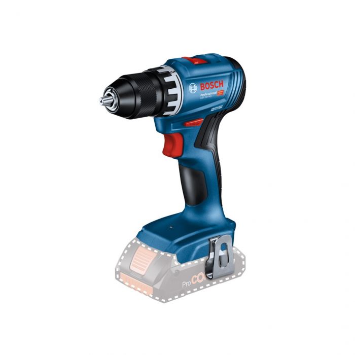 Набір акумуляторних інструментів Bosch Professional 18В дриль-шурупокрут GSR 18V-45, перфоратор GBH 18V-22, набір біт і бурів, акб 2x4А·год, ЗП, сумка
