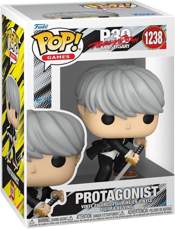 Фігурка Funko POP Games: Persona 4 Golden - Protagonist (Yu)