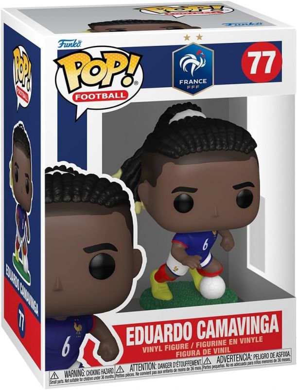 Фігурка Funko POP Football: France - Eduardo Camavinga