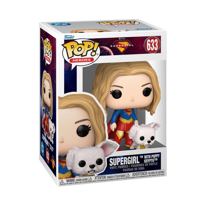 Фігурка Funko POP Movies: Supergirl - Supregirl w/puppy Krypto