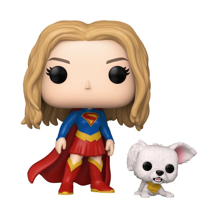 Фігурка Funko POP Movies: Supergirl - Supregirl w/puppy Krypto