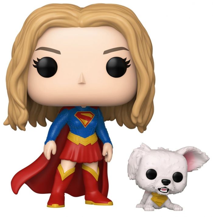 Фігурка Funko POP Movies: Supergirl - Supregirl w/puppy Krypto