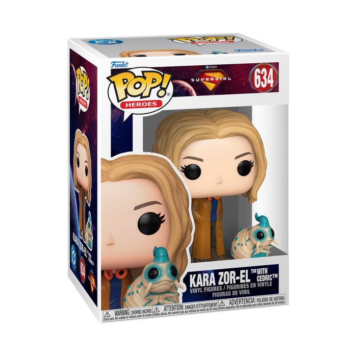 Фігурка Funko POP Movies: Supergirl - Kara Zor-EL w/Cedric