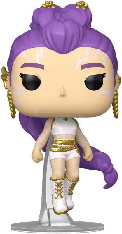 Фігурка Funko POP Animation: KPOP Demon Hunters - Rumi w/chase (glow)