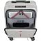 Валіза Wenger Amplix Hardside Carry-On, мала, з відсіком для н/б 16", полікарбонат, TSA, 4 колеса, розширення, USB, сріблястий